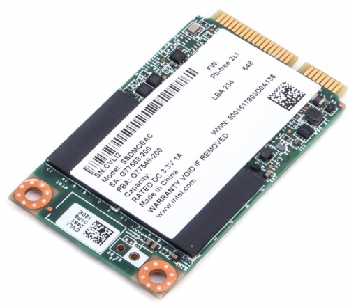 Intel® SSD 525 60GB m-SATA MLC series
