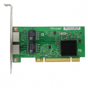 인텔 칩셋  WYI 546-T2  PCI 서버 2포트 랜 카드