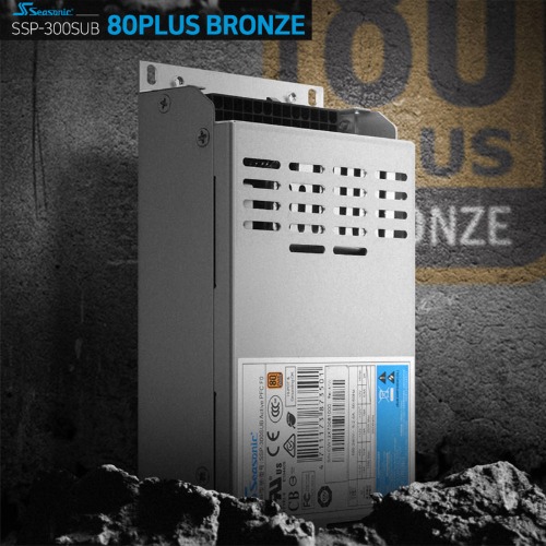 시소닉 산업용 파워 SSP-300 SUB FLEX 80PLUS BRONZE